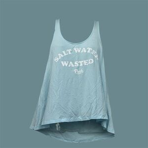 Victoria secret PINK baby blue tank top